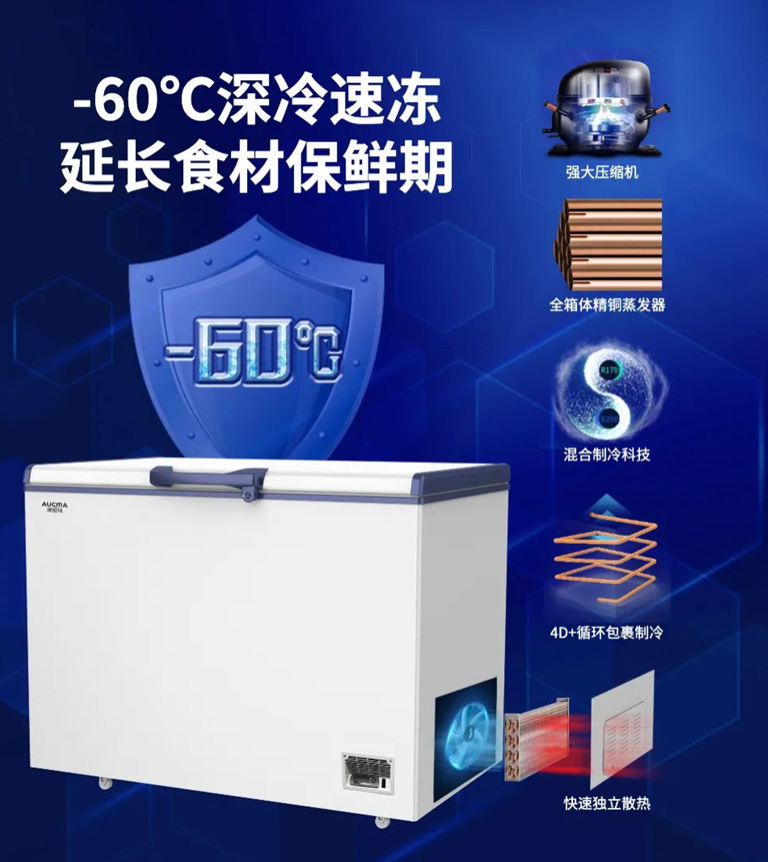 AWE2023新看点：细胞级保鲜，澳柯玛推出-60℃低温冷柜